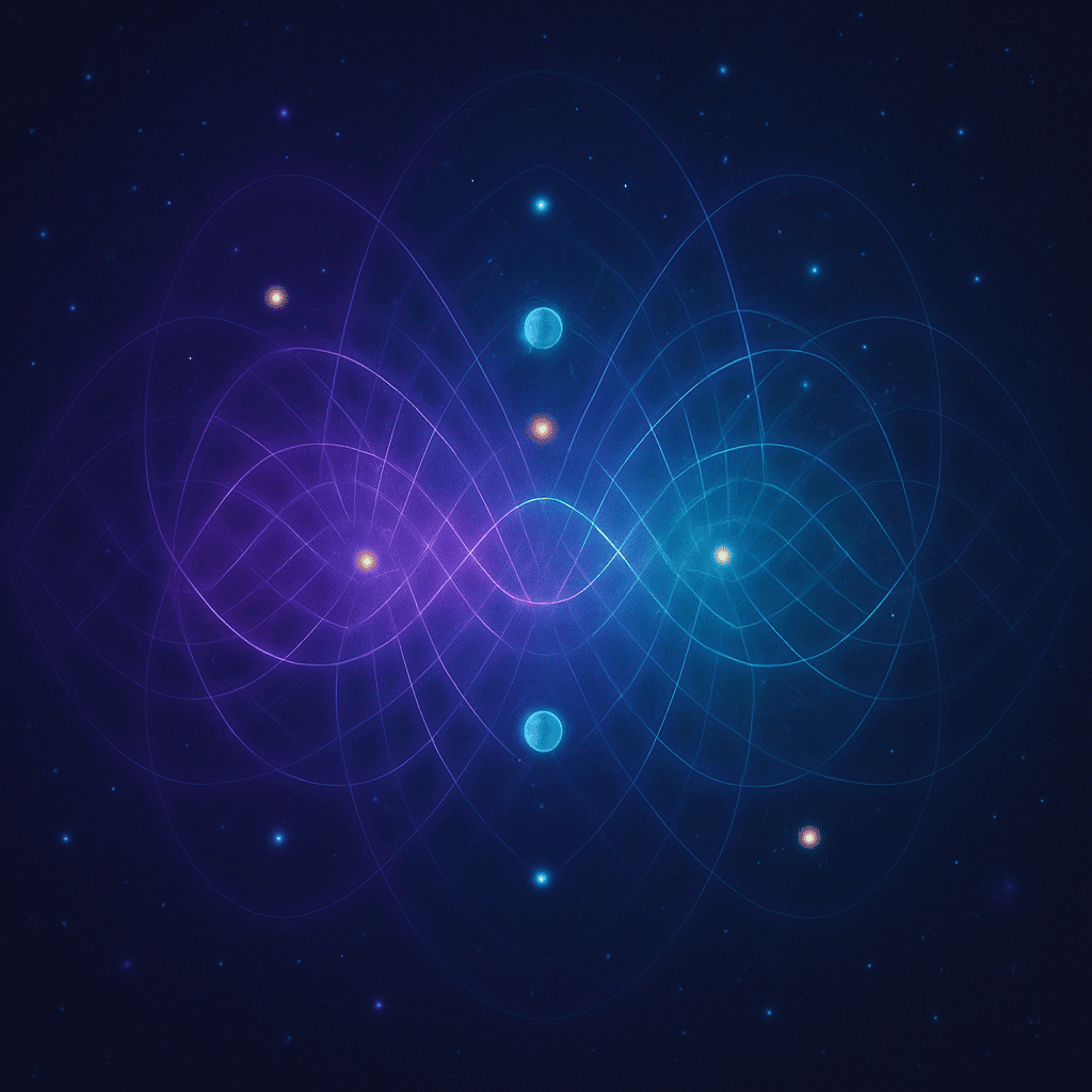 Das Quantenfeld als grundlegende Struktur des Universums.